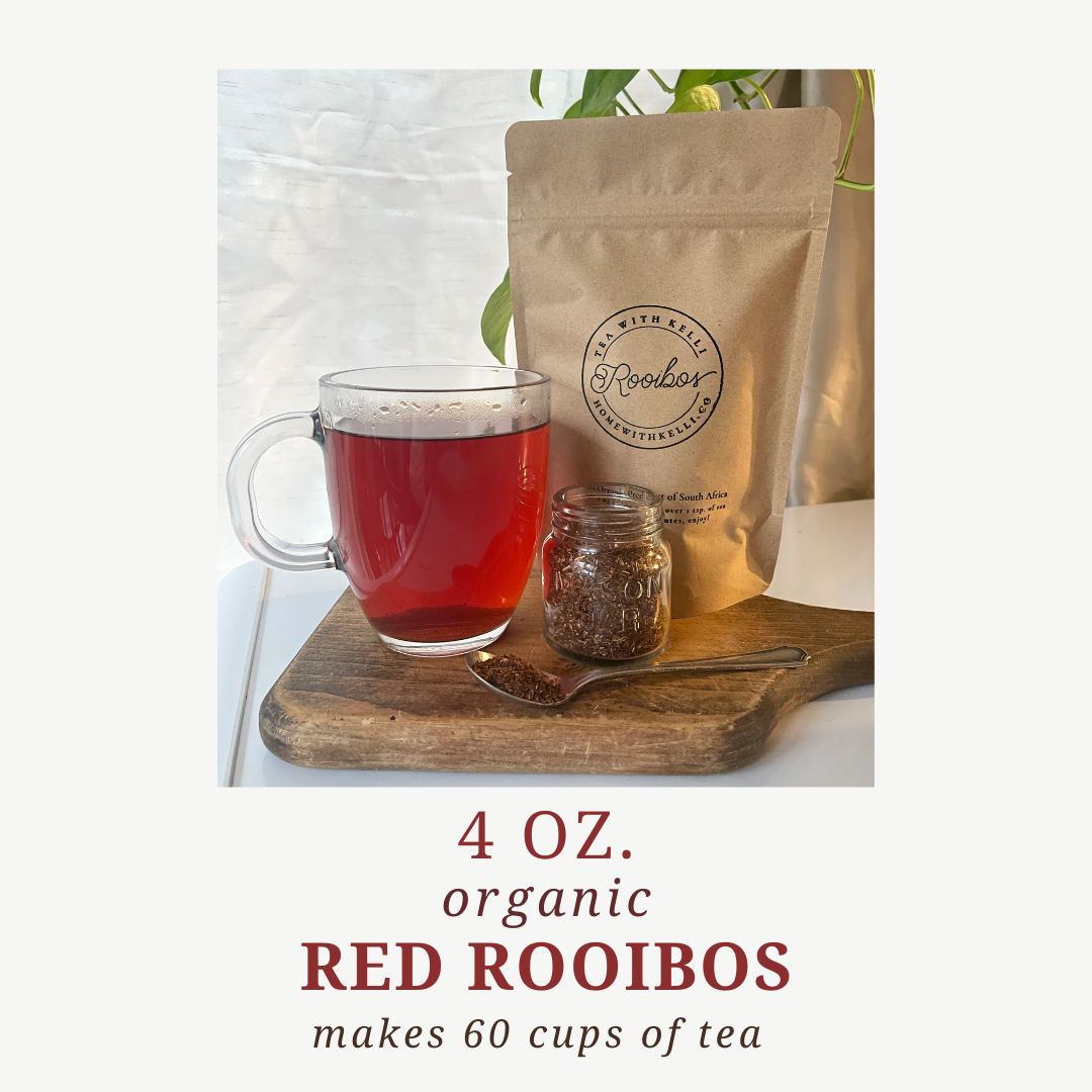 4 oz. Organic Red Rooibos Looseleaf Tea