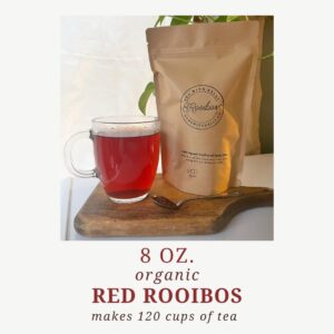 8 oz. Organic Red Rooibos Looseleaf Tea