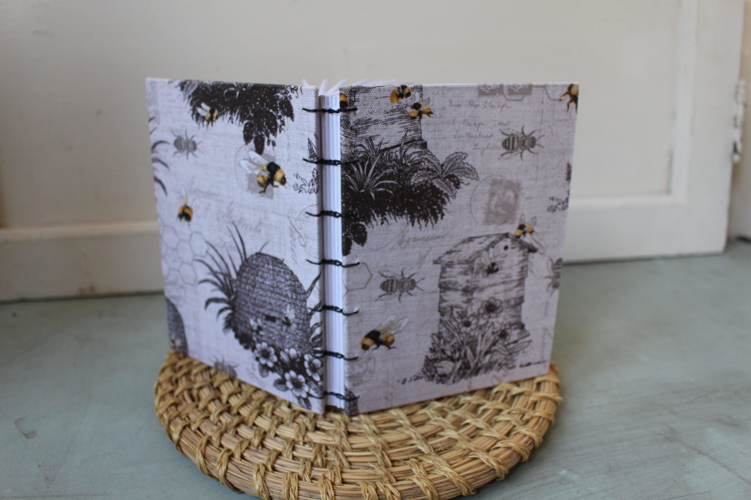 LINED "Home of the Honeybee" Handbound Journal