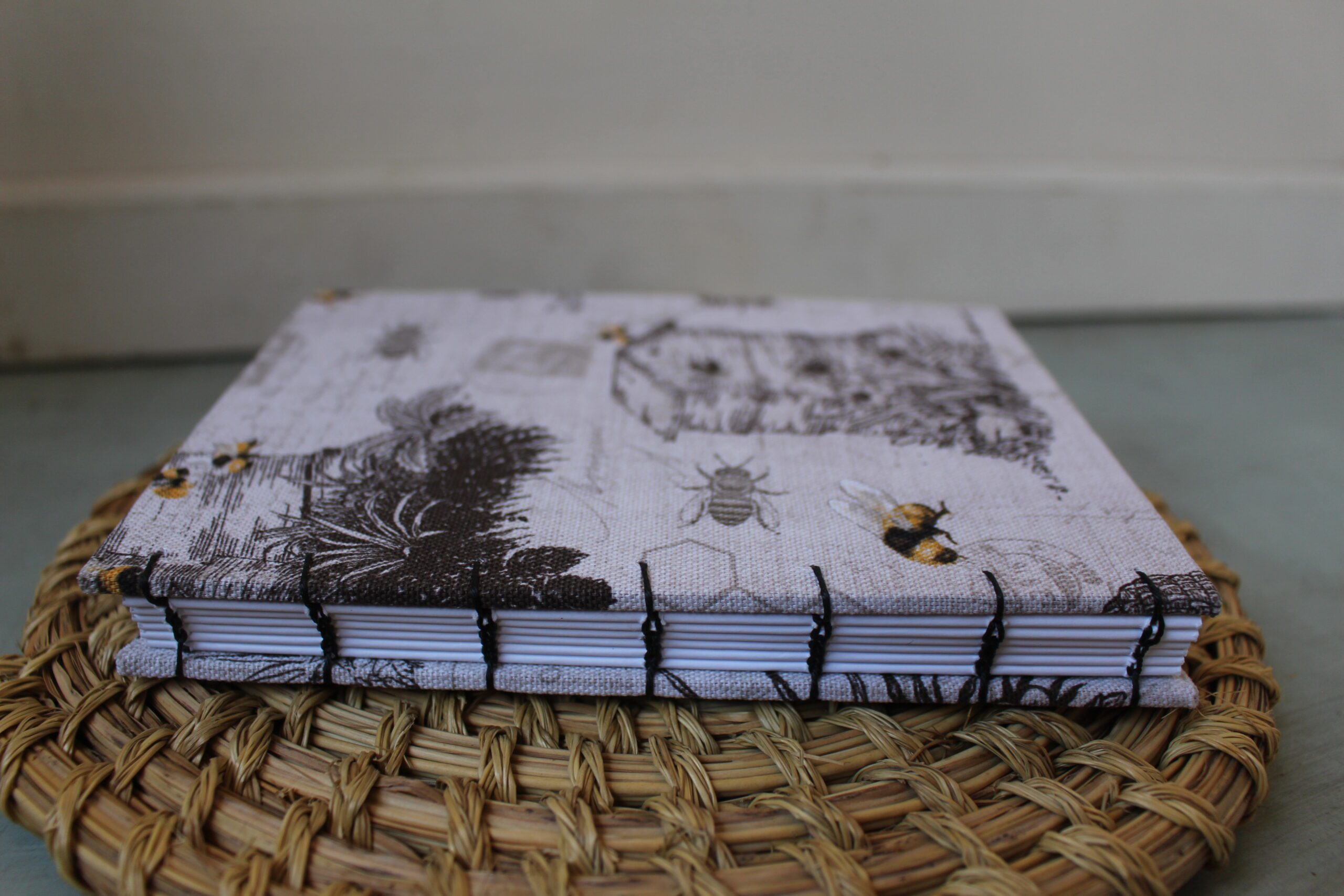 LINED "Home of the Honeybee" Handbound Journal - Image 5